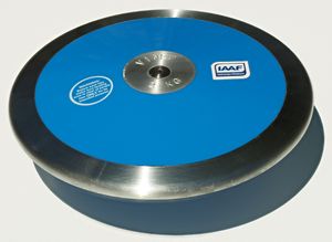 원반 (2 kg), 세계 육상 연맹 공인 경기용