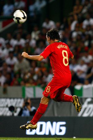 2009년 포르투갈 대표팀에서 활약하는 마니시