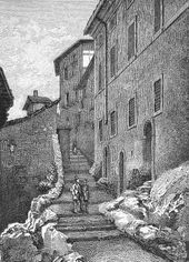 페치 형제가 자란 카르피네토 로마노의 집