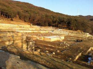 불교 사찰의 폐허