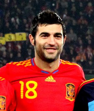 2009년, 스페인 국가대표 경기의 알비올