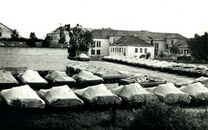 1991년 리투아니아에 있던 소련 기갑차량들