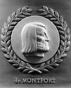 부조 시몽 드 몽포르, 하원 본회의장에 위치