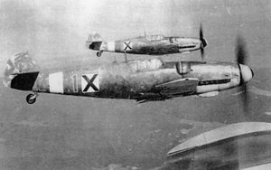 1944년 불가리아 메서슈미트 Bf 109s