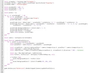 Luau 소스 코드 스크린샷