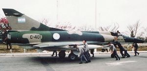 아르헨티나 공군 대거, 후후이 공항, 1981