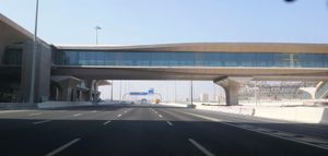 루사일 지하철역 및 루사일 아이코닉 스타디움 건설 현장