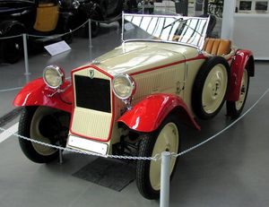 1931년 DKW F1. F 시리즈는 DKW의 성공을 이끈 핵심 모델이었다.