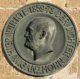 네카르줄름의 간츠호른 기념 동판