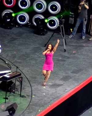 2007년 7월 Live Earth 콘서트에서 공연하는 키스