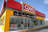 칸쿤 킨타나로오에 있는 OXXO 매장