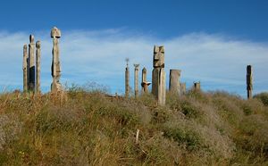 Šventoji에 재건된 이교도 천문대 '사모기티안 알카'
