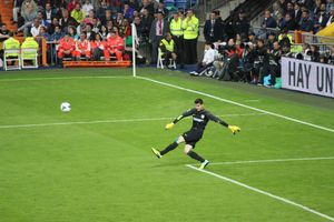 2013년, 아틀레티코 마드리드에서 활약하는 쿠르투아