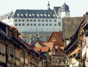 슈톨베르크의 목골 가옥과 성