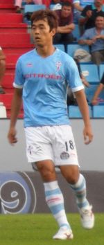 셀타 비고에서 경기 출장 중인 박주영