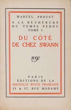 NRF판 《잃어버린 시간을 찾아서》, 1917