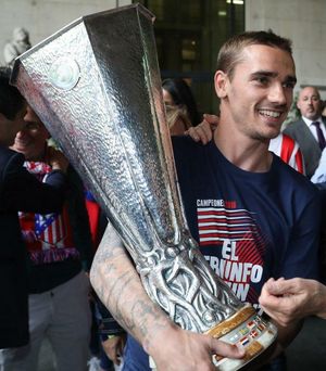 앙투안 그리에즈만, 아틀레티코 역대 최다 득점자, 2018년 UEFA 유로파 리그 우승