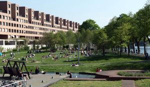 Charles Eyckpark에서 휴식