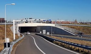 A2 고속도로와 코닝 빌렘-알렉산더터널