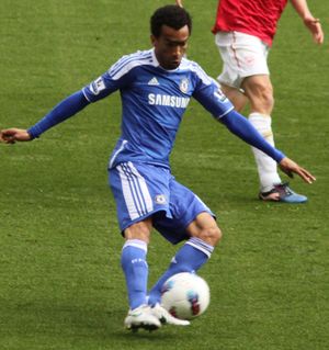 2012년 첼시에서 뛰고 있는 보싱와