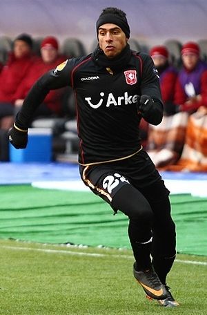 2011년 트벤테에서 뛰고 있는 샤들리