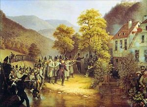 프란츠 세라프 스티른브란트: 1849년 6월 29일 게른스바흐 전투