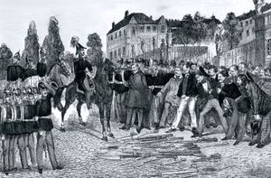 1849년 7월 23일 라슈타트 혁명 수비대가 독일 연방군에 항복