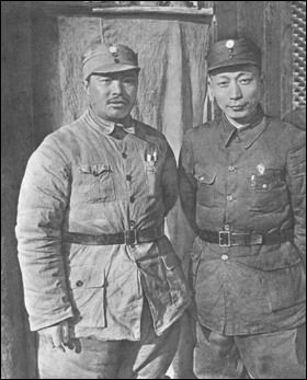 허룽(왼쪽)과 녜룽전 (1939년)