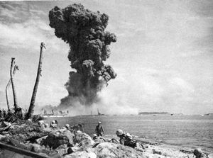 1944년 나무르 섬의 폭발