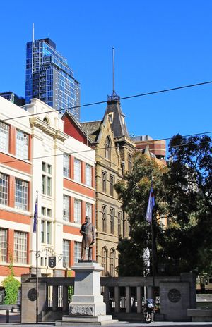 멜버른 시티 캠퍼스에 있는 예술대학 건물