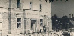 1937년 키시너우의 라디오 방송국 건설 현장