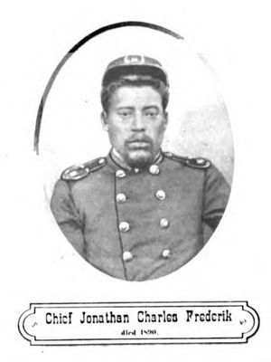 모스키토 보호 구역의 세습 추장 조나단 찰스 프레데릭