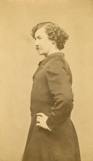 제임스 애벗 맥닐 휘슬러, 파리, c.1863, 에티엔 카르자 촬영