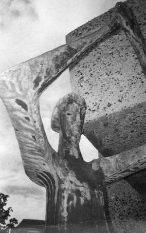 드리엘의 '폴렌플레인'에 있는 폴란드 기념비