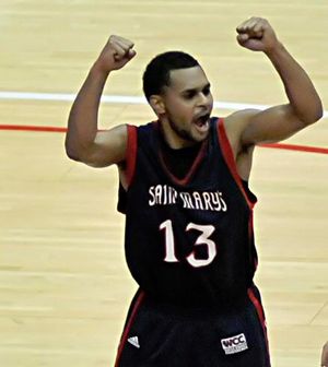 2008년 12월, 2학년 시즌 중인 밀스