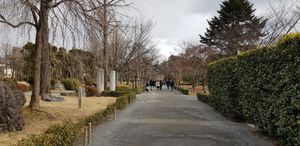 세이류엔 정원의 산책로