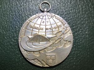 1972년 3월 11일~12일 열린 유럽 실내 육상 경기 은메달