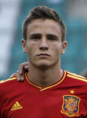 2012년 스페인 U-19 소속의 사울