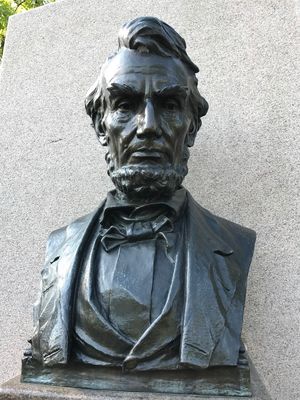 게티즈버그의 링컨 흉상
