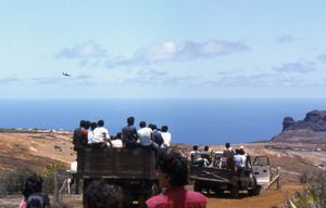 1980년대 Prosperous Bay Plain의 전망.