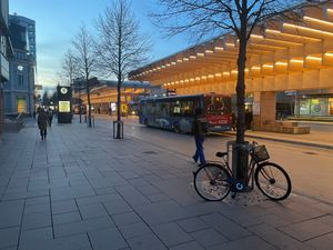 우메오 중앙 버스 정류장인 바사플란