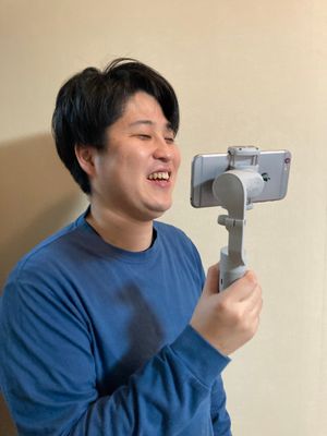 스마트폰용 짐벌 사용