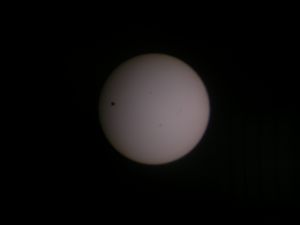 금성의 태양면 통과