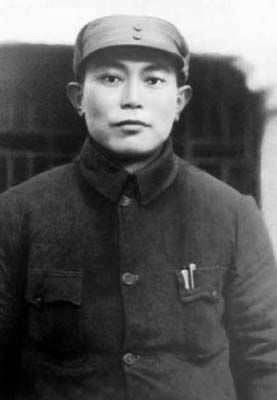 내전 중 중국 인민해방군의 리셴녠(1946년)