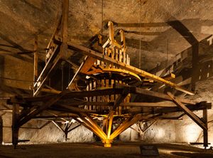 헝가리 말 굴착기, 18세기 후반, Komora Kraj(Country 체임버)에 위치