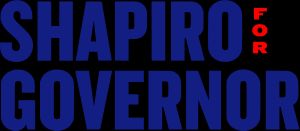 샤피로의 2022년 주지사 선거 캠페인 로고