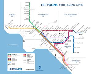 메트로링크 노선도
