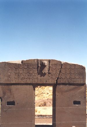 태양의 문, 티와나쿠, 볼리비아