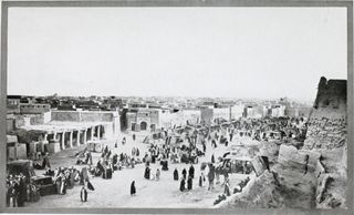  호푸프의 시장 사진, 1922년경