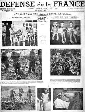 레지스탕스 신문 프랑스 방위 1943년 9월 30일자